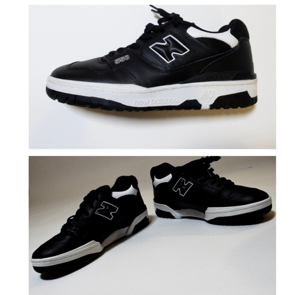 New Balance BB 550 in Black with White Detailing - Original Box Included